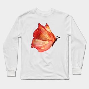 watercolor butterfly Long Sleeve T-Shirt